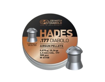 JSB Hades 0.177 Cal Pellets 10.34gr, 500ct