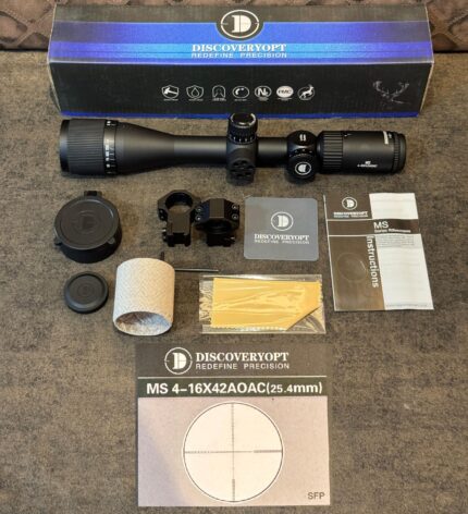 Discovery MS 4-16x42 AOAC Rifle Scope with Side Focus Illumination